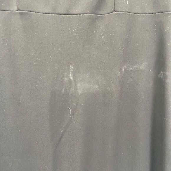 XOXO Black Embellished Sheer Long Sleeve Sheath Dress Size M Square Neck - Picture 4 of 8